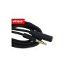 Przedłużacz jack 3,5 4-polowy 1,5m JKP51 Vitalco kabel slim wt-gn
