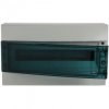 Rozdzielnica natynkowa Mistral65 (N+PE) 1x18 modułów IP65 250x430x155mm drzwi transparentne ABB