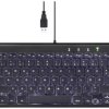 Podświetlana klawiatura Mini USB DE