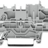 WAGO 2022-1407 2-przewodowa/2-pinowa złączka bazowa PE