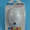 LAMPKA NOCNA LED WHITE 1,0W 230V+CZUJNIK