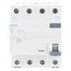 Wyłącznik Różnicowoprądowy 4P 63A 0,3A Typ A 300Ma 400V Sentron 5Sv3646-6