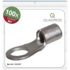 Quadrios 23C507 Ring Terminal 4 mm² 5.3 mm Hole Non-Insulated 100 pcs