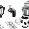 Bosch Küchenmaschine Serie 8 OptiMUM, 1600 Watt, silber Robot kuchenny stali szlachetnej