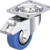 Blickle 850433 L-POEV 80G-FI-SB-FA Rolka obrotowa z blachy stalowej Średnica koła: 80 mm Maksymalne obciążenie: 140 kg 1