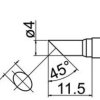 Grot ścięty ukośnie 4mm JV-TP17N C do stacji iSolder-40 PT AOYUE T12