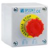 Kaseta sterownicza K1 z przyciskiem STOP SP22K1S.\182-1