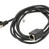 GOOBAY-73388 Przedłużacz RJ45 F/UTP 5e linka Cu PVC czarny 2m 26AWG