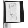 Folder z materiałami informacyjnymi, Czarny, Metal