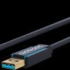 45123 USB 3.0cable, A plug auf C plug, blue, 0,5 m