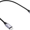 Akyga Kabel USB Złącze męskie USB-C®, Złącze męskie Lightning 0.30 m czarny AK-USB-55