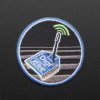 Adafruit Digi XBee - Skill badge, iron-on patch