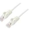 Patch cord U/UTP 5e linka CCA PVC biały 30m 27AWG 68507