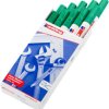 Marker z farbą, kolor: Zielony, 2 → 4mm, Edding