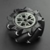 Black Mecanum Wheel (97mm) - Left [Discontinued]