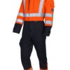 Kombinezon ochronny, wielorazowy, kolor: Granatowy/pomarańczowy, ProGARM