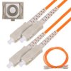 Patchcord Wielomodowy, Duplex, 50/125, 3Mm, 2M Extralink Sc/Upc-Sc/Upc