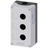 Siemens 3SU18030AA000AB1 SIRIUS ACT housing 3-slot Grey 154x85x64mm