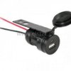 Gniazdo ładowarki z USB do montażu - moto 12/24V