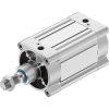 Siłownik pneumatyczny z tłoczyskiem skok: 80mm Festo Ø 125mm dwustronnego działania Action DSBC-125-80-D3-PPVA-N3 G 1/2