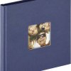 walther+ design FA-199-L Fotoalbum (S x W) 18 cm x 18 cm niebieski 30 strony