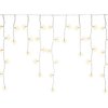 Łańcuch świetlny 400 LED ice rain ciepła biel