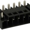 Łączówka; rozłączna; 0150-2606; 6 torów; R=5,08mm; 27,9mm; 16A; 300V; przewlekany (THT); proste; otwór okrągły; wtykany; czarny;