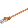 Kabel Patchcord Cat 5e F/UTP RJ45/RJ45 1.5m pomarańczowy