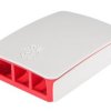 Plastikowa obudowa do Raspberry Pi 3 biało-czerwona
