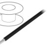3070 Bk005 Przewód Na Rolce O Długości 30,5M Linka Cu, 600V Pvc Czarny 24 Awg
