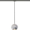 Lampa do systemu szynowego, wysokonapięciowego SLV 143620 GU10 chrom