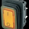 01935.3114-02 Rocker switch, 2-pin, OFF, transparent orange, I-O