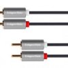PRZEWOD 2*RCA 1.8M KRUGER&MATZ