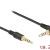 85613 Jack Cable 3.5 mm angled 2 m