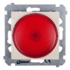 Simon 54 Sygnalizator świetlny LED czerwone światło kremowy DSS2.01/41