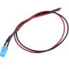 Blue Diffused Lens Prewired 5mm LED 20cm 12V