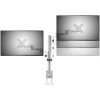 SpeaKa Professional SP-5986112 Dual Monitor Desk Mount 13-27 inch Adjustable