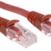 Kabel kat. 5e U/UTP Czerwony 500mm