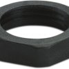 Nut, PG11, W 24 mm, H 5 mm, PA, 3241226