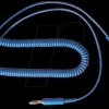 910900 000018 ESD spiral discharge cable, pin plug/press-stud 3 mm