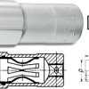 Hazet 880AKF zewnętrzny sześciokąt Nasadka do świec zapłonowych 16 mm 5/8