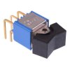 7949WCD Black On-Off-On Right Angle PCB Rocker Switch DPDT 0.4A 20V