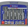 Wiertło Tivoly HSS 7 szt.