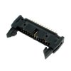 Wtyk IDC 26-stykowy prosty do montażu na PCB, raster 2,54 mm z zatrzaskami, Z-WS26VG