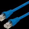 100008031 Patch cord RJ45 Cat.6A S/FTP 0,25 m blue