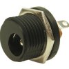 Gniazdo DC Złącze zasilania DC typu jack średnica zew: 16mm Montaż na panelu średnica wew: 5.8mm 1A 12 V DC
