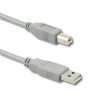 Qoltec Kabel USB 2.0 A męski B męski 0.19m
