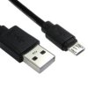 Kabel USB, dł. 1.8m, kolor: Czarny