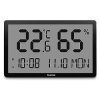Hama 00222232 Lombok Digital Thermometer And Hygrometer Indoor Black