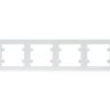 Lumina Soul Ramka Poczwórna Pozioma Biała Wl5240